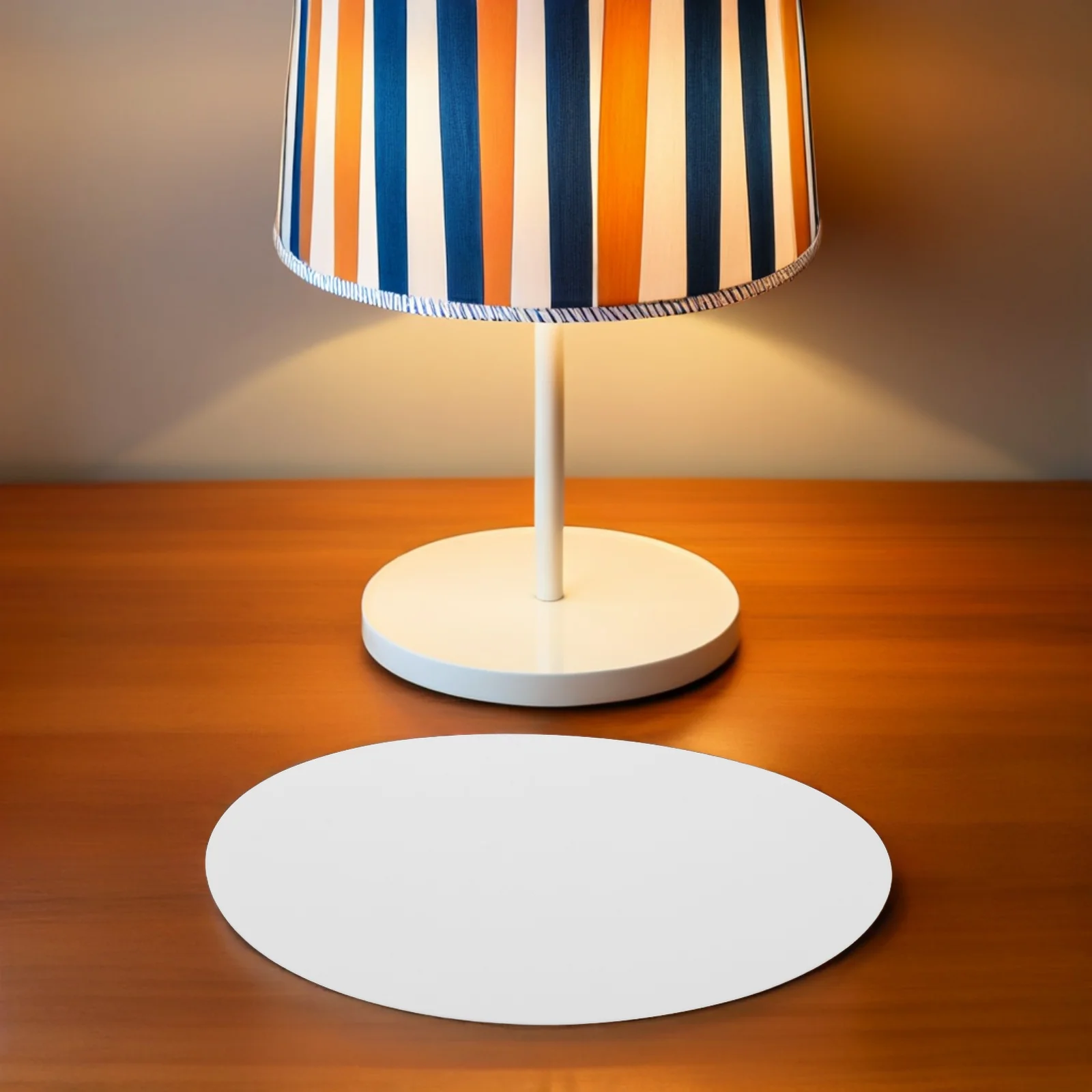 

Round Lampshade Diffuser 12.6 Inch Acrylic Flat Disk For Ceiling Lamps Bedroom Living Room Dazzling Proof Heat-Resist