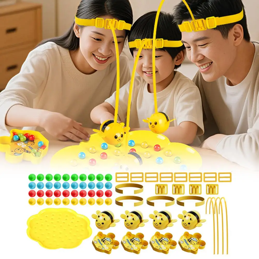 

Настольная игра-рыбалка для нескольких игроков Little Bee с креплением на голову, семейная интерактивная развивающая игрушка, подарок