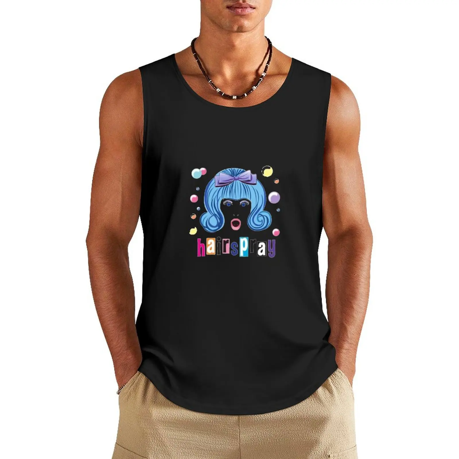 Hairspray The Musical Classic Tank Top Sports clothing bodybuilding man Men sleeveless tee basketball