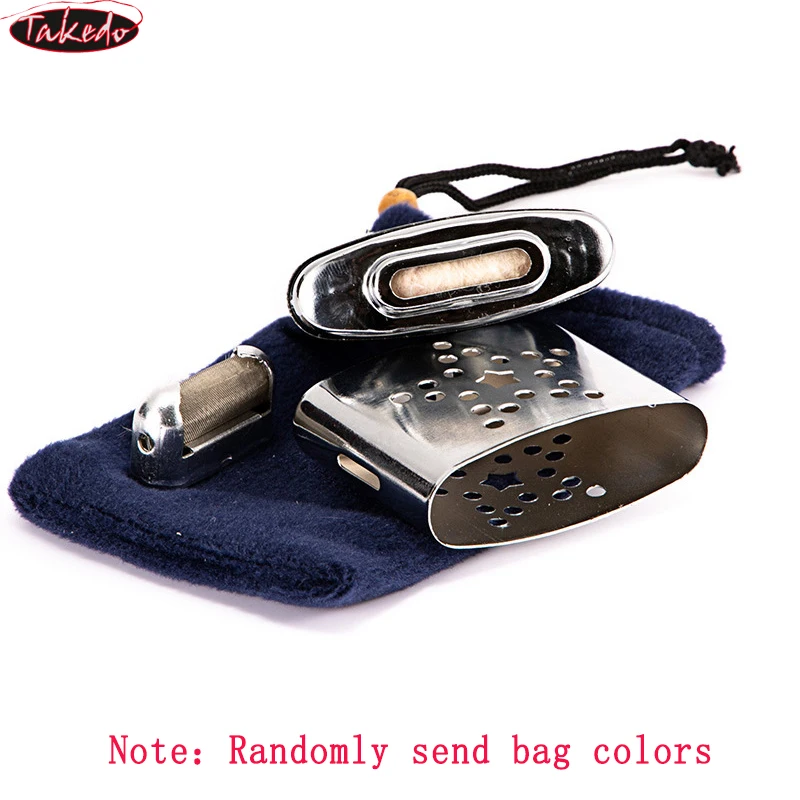 TAKEDO Portable Warm Hand Stove Reusable Kerosene Hand Warmer For Ice Fishing Camping Winter Outdoor Sport Heating Equipment