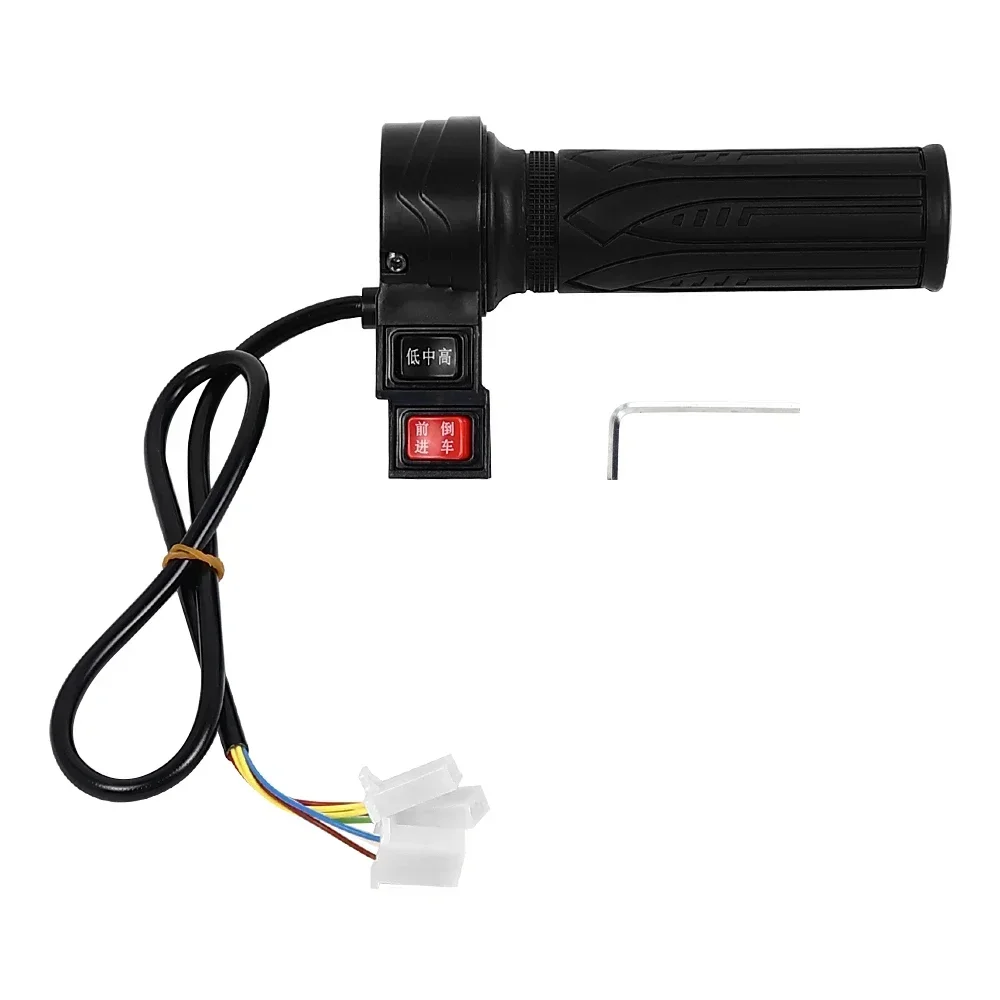 High Medium Low Speed Twist Throttle Handlebar for E-Bike Electric Scooter Accessories Forward Reverse Cruise Replacement Parts