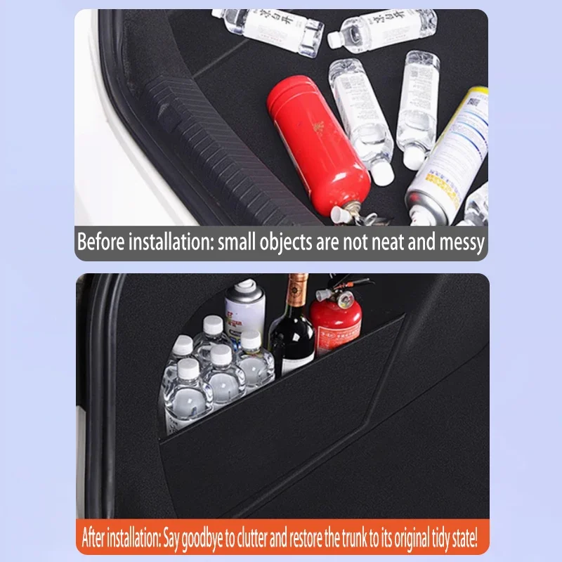 For VW For Volkswagen Jetta Sagitar A7 2019~2025 Trunk Storage Partition Multifunction Storage Auto Interior Parts