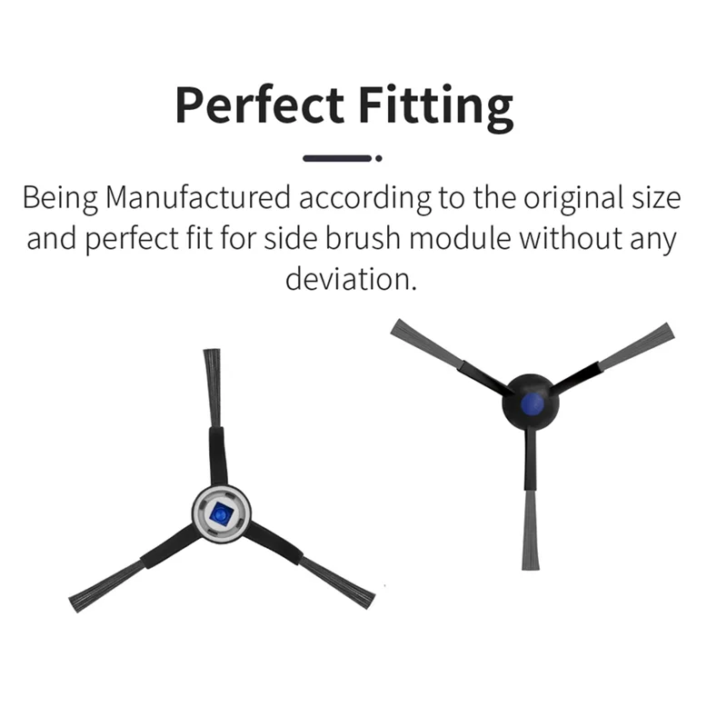 BAAO-19PCS Forecovacs Deebot X8 Pro Omnii Acessórios para aspirador de pó Escovas laterais principais Panos de esfregão Filtros HEPA Sacos de pó