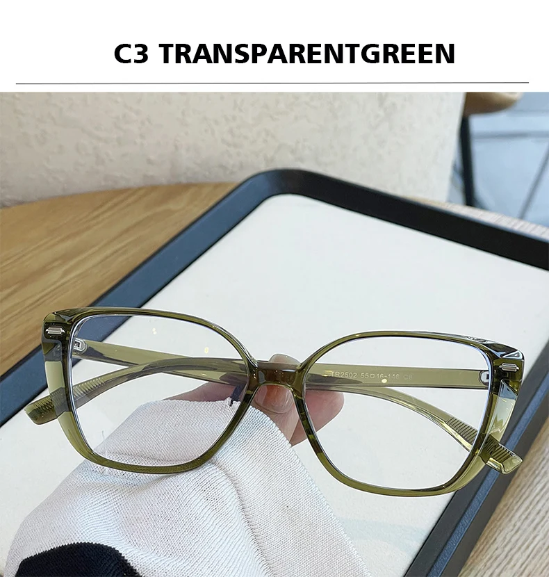 KANSEPT Brillen Damen Brillengestell verschreibungspflichtige Damen Brillengestelle Lunette Pour Femme Original transparente Okulare – Detail 11