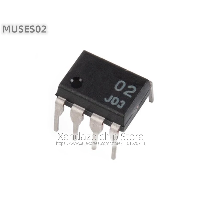 1pcs/lot MUSES02 02 DIP-8 package Original genuine High fidelity audiophile dual operational amplifier chip