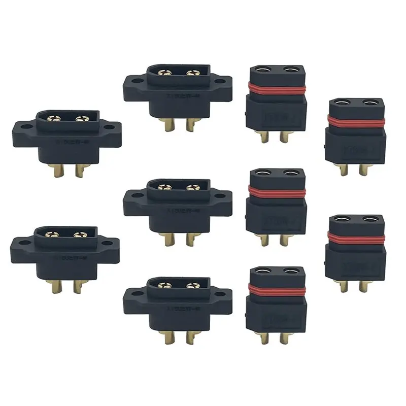 ABMR-Amass XT60EW-M XT60W-F Mountable Male Female XT60E Plug Connector For RC For FPV Racing Drone Aircraft