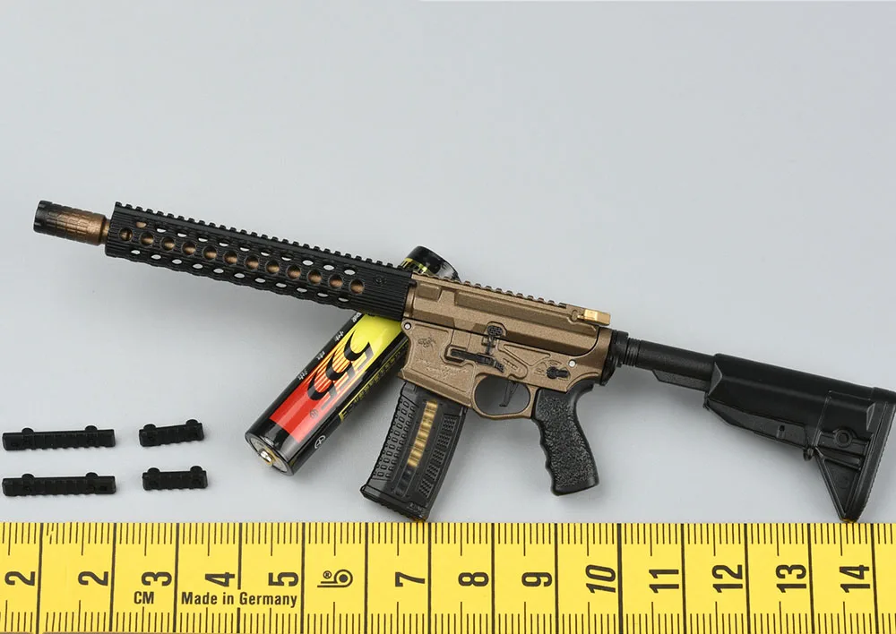 Big Sale 1/6 EASY&SIMPLE ES 06031 Main Weapon AR Version E PVC Material Clips Not Real For Fans Collect 12” Doll Figure DIY