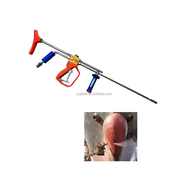 Durable Long Pole High-Pressure Water Jet Overflow Type Cleaning Equipment Parts