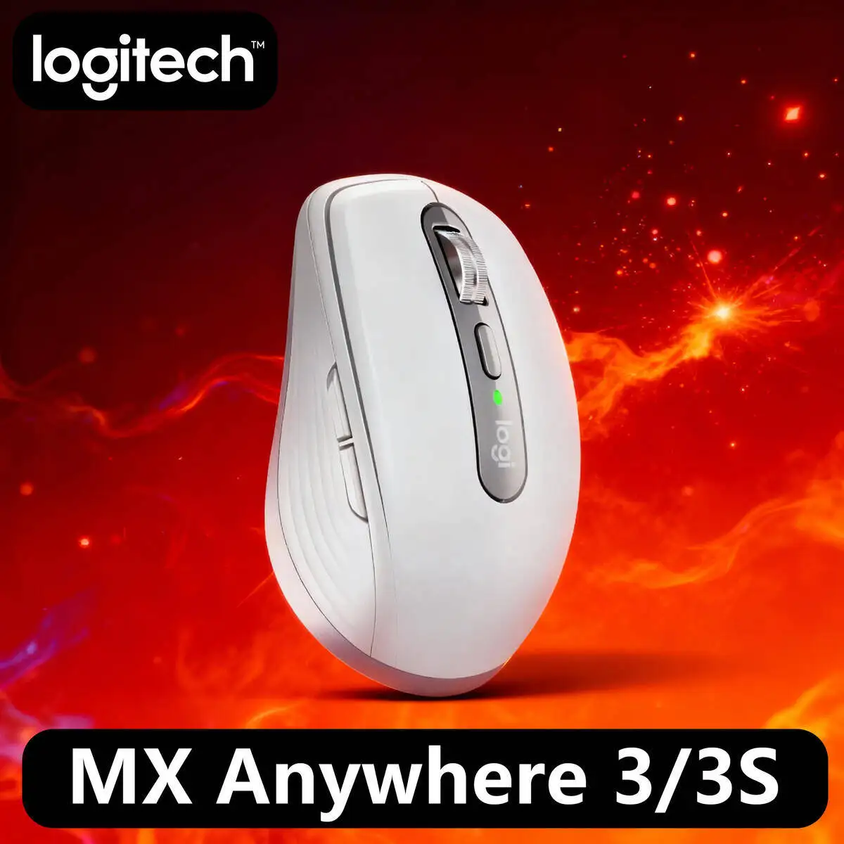 

Беспроводная мышь Logitech MX Anywhere 3S, версия Mac, Bluetooth, бесшумная, портативная, офисная, Apple Pink Girl