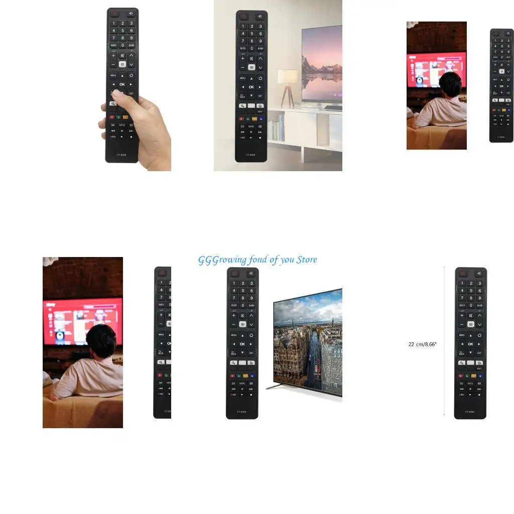 

H9EB Universal Remote CT-8069 No Programming Needed Repair for 43U6763DB 43L3653DB