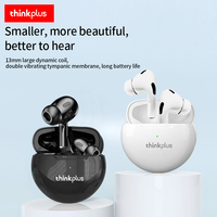 Thinkplus New VersionTWS Bluetooth Earphone Mini Wireless Earbuds with Mic 9D Stere Headphone