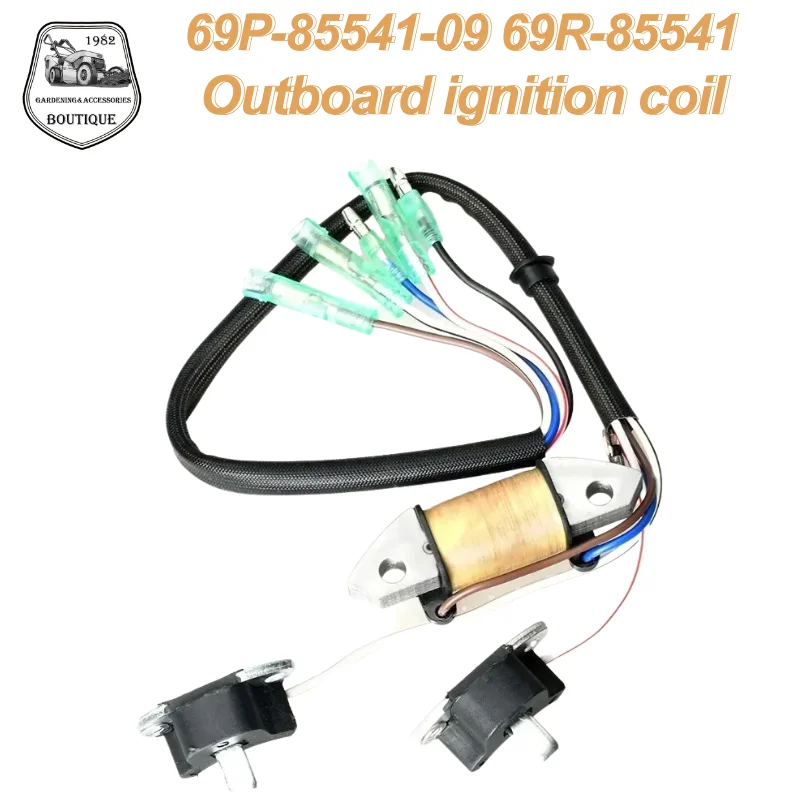 جديد 69P-85541-09 تهمة لفائف ياما ها أجزاء خارجية 2 السكتة الدماغية 30HP25HP 69R-85541 69S-85541 61T-85541 محرك القارب الملحقات