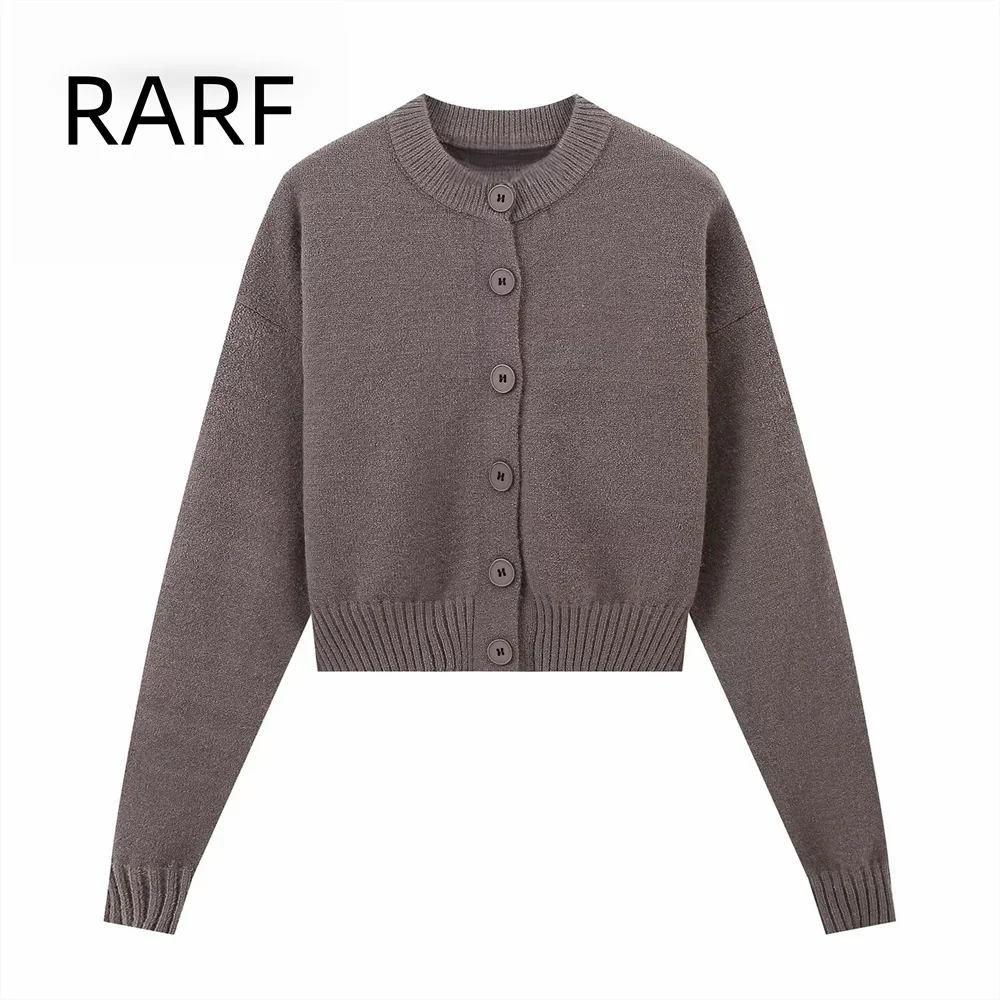 2024 Autumn/Winter New Product Women's Basic Versatile Soft Long Sleeve Casual Commuter Knitted Coat