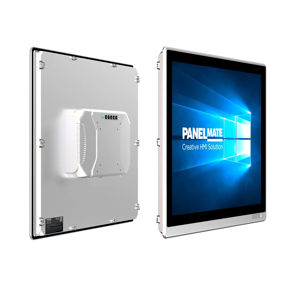 19 Inch High Brightness Rugged Embedded IP65 Waterproof Industrial Display Control Panel EtherCAT Touch Screen