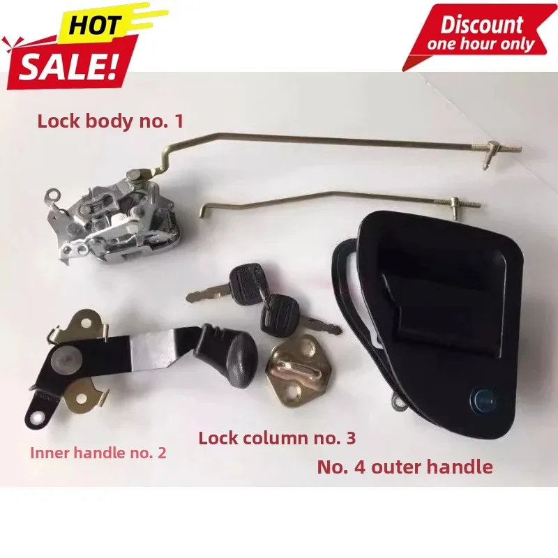 For Lovol Heavy Industries FR360-7 220 330 150 170 260 Excavator Cab Door Lock Driver Door Lock