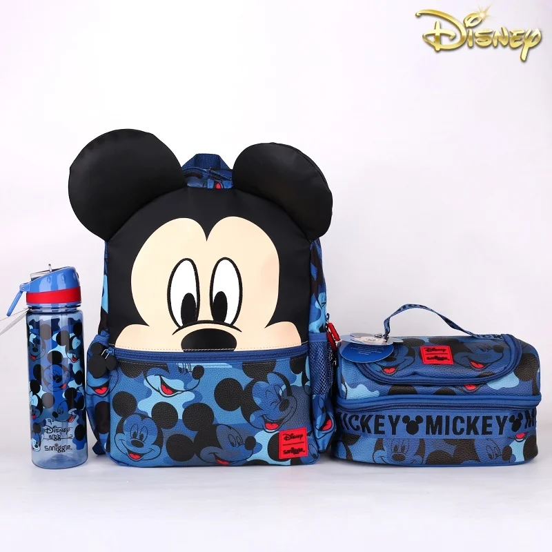 Disney Smiggle sprzedaje tornister damski plecak miki plecak dziecięcy plecak plecak na Lunch zestaw z plecakiem prezent