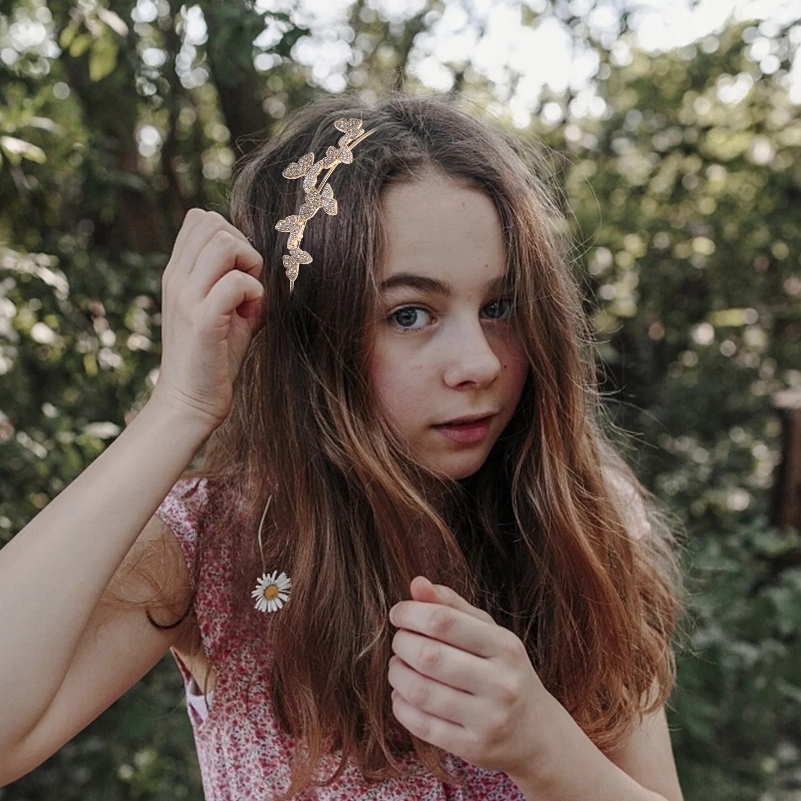 

4pcs Rhinestone Headbands For Women Elegant Hair Bands Wedding Bride Accessories Lightweight Comfortable Girls Party Prom