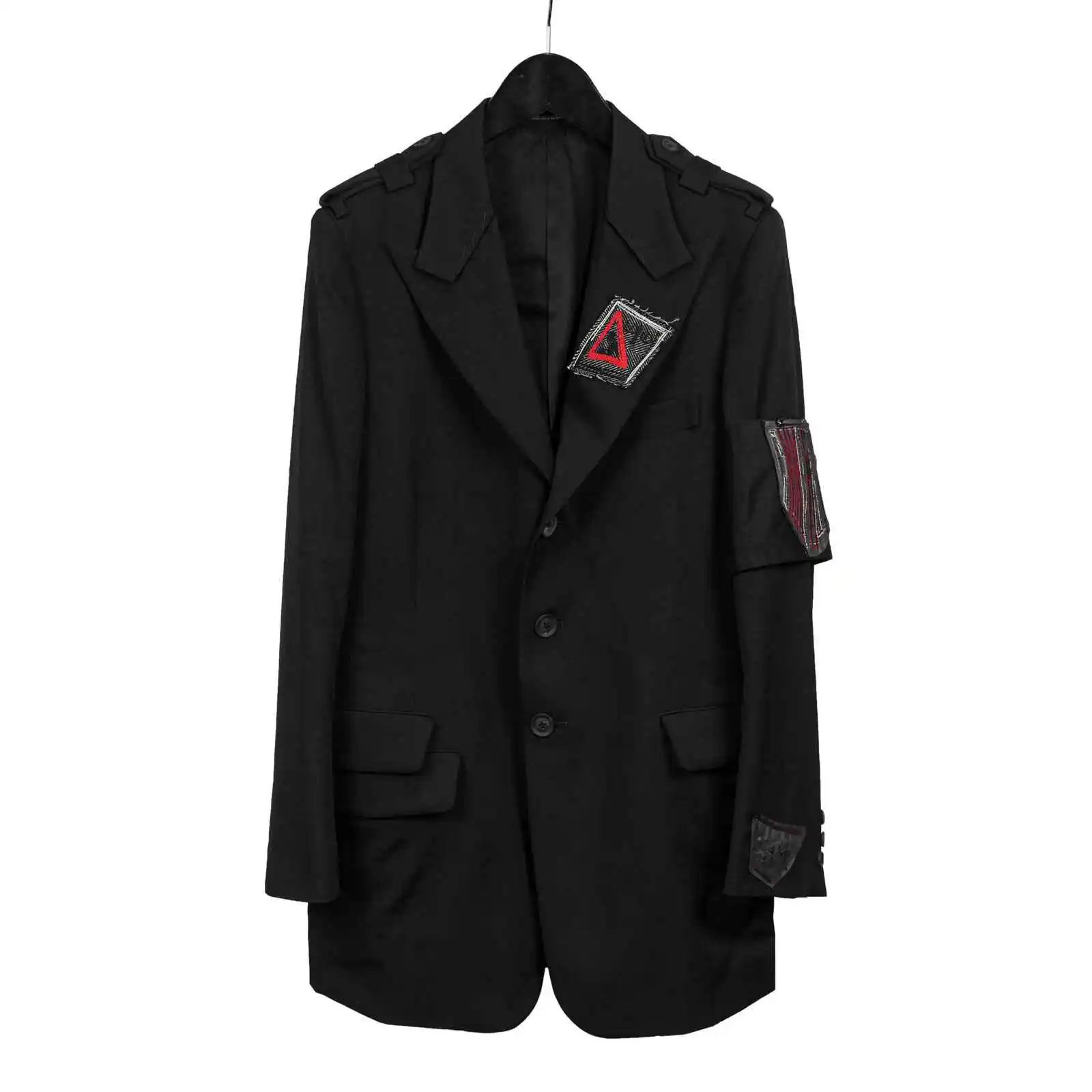 

TOP-YAMOTO Мужской темный и нишевый блейзер японского оригинального дизайна, свободный и стильный, чрезвычайно крутой.