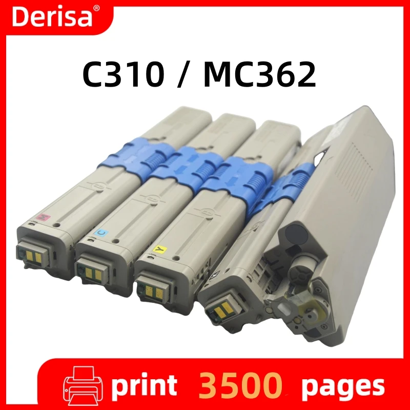 Toner Cartridge Compatible for OKI C310 C310dn C312dn C330 C331dn MC351 MC352dn MC362dn MC361 Laser Printer Cartridge