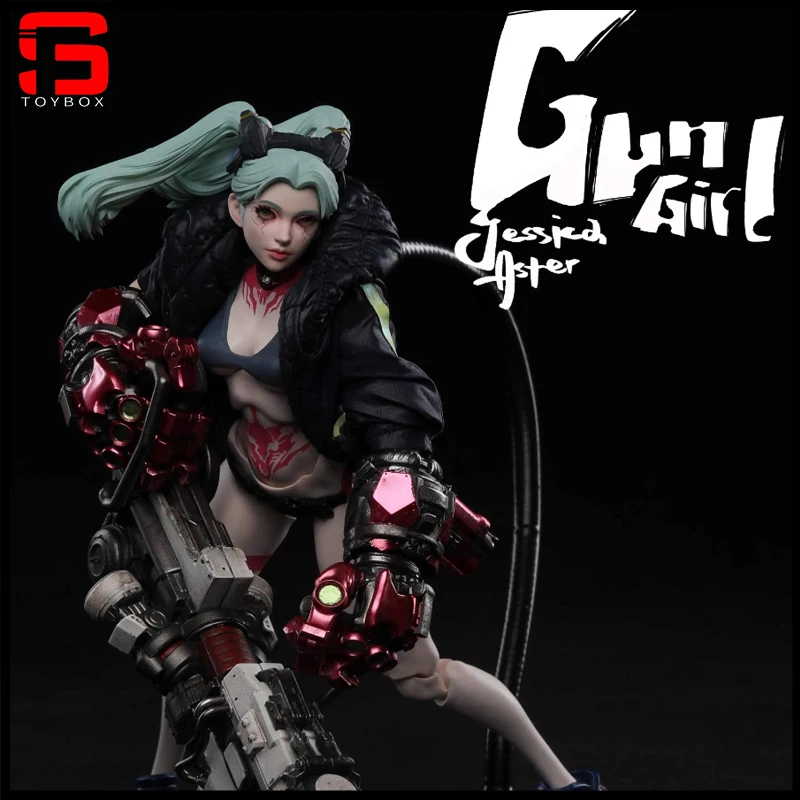 

【2025 Q2】Romankey X COWL 1/12 Gun Girl Jessica Action Figure 6'' Female Soldier Figurine Full Set Collectible Model