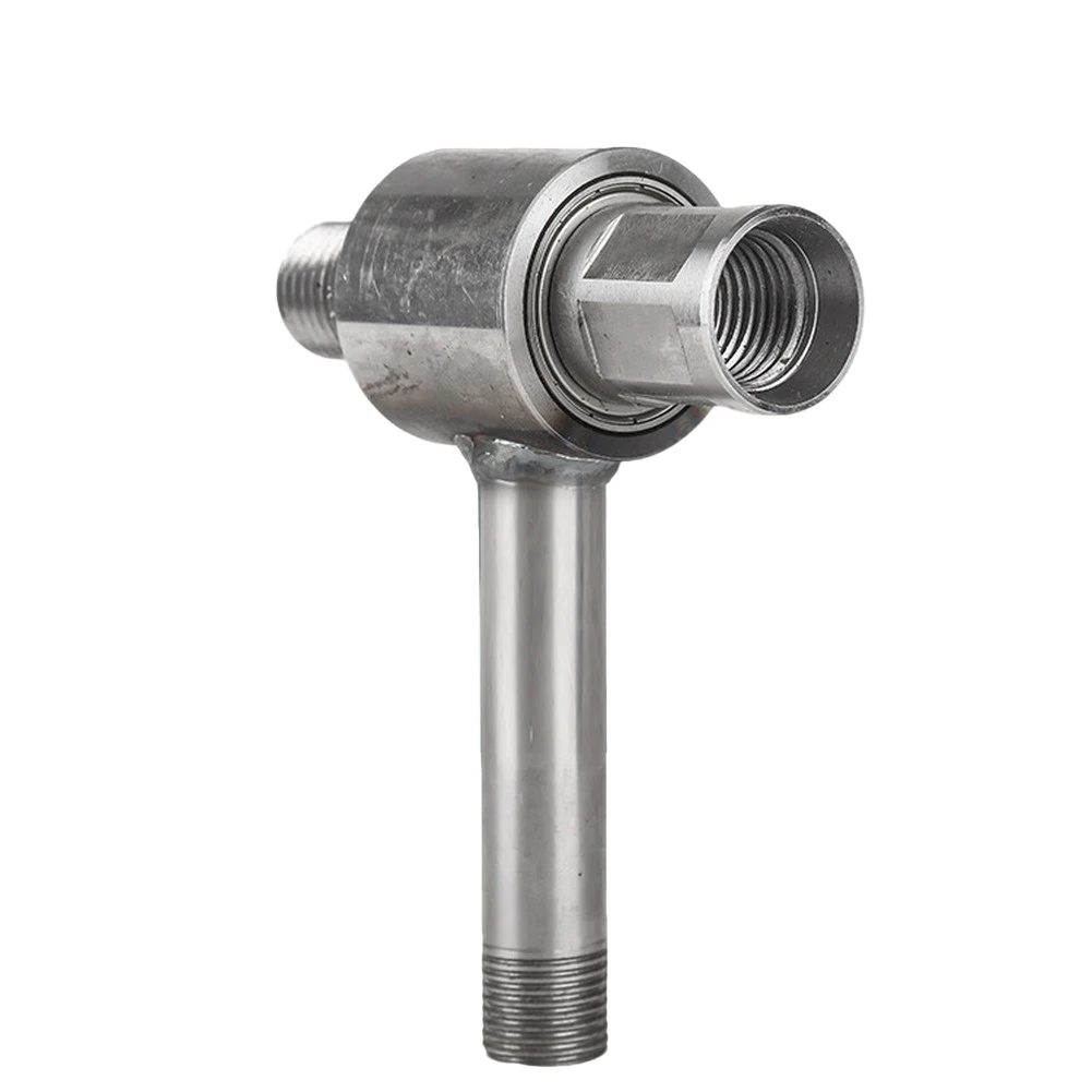 Silver 22mm Metal Water Injector Adapter For Water Drill Rig Cooling System High Flow Swivel Connector Drilling Machine Part