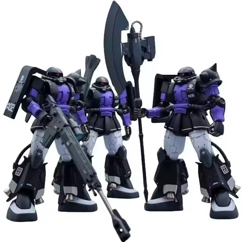 أسود Sanrensei Zaku Hg 1/144 Gto Mark Rabbit Mk-Ii تجميع نموذج أرقام Mecha Toys سطح المكتب تزيين الأطفال المتحركة تحصيل