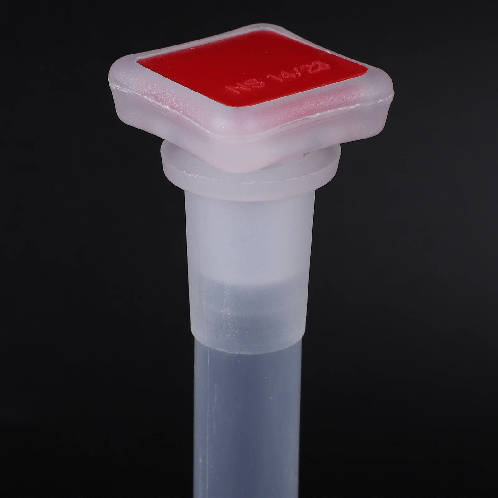 2 قطعة زجاجة سعة 100 مللي حاوية فارغة من البلاستيك المتين لتخزين السوائل قارورة حجمية متعددة الوظائف مختبر #5