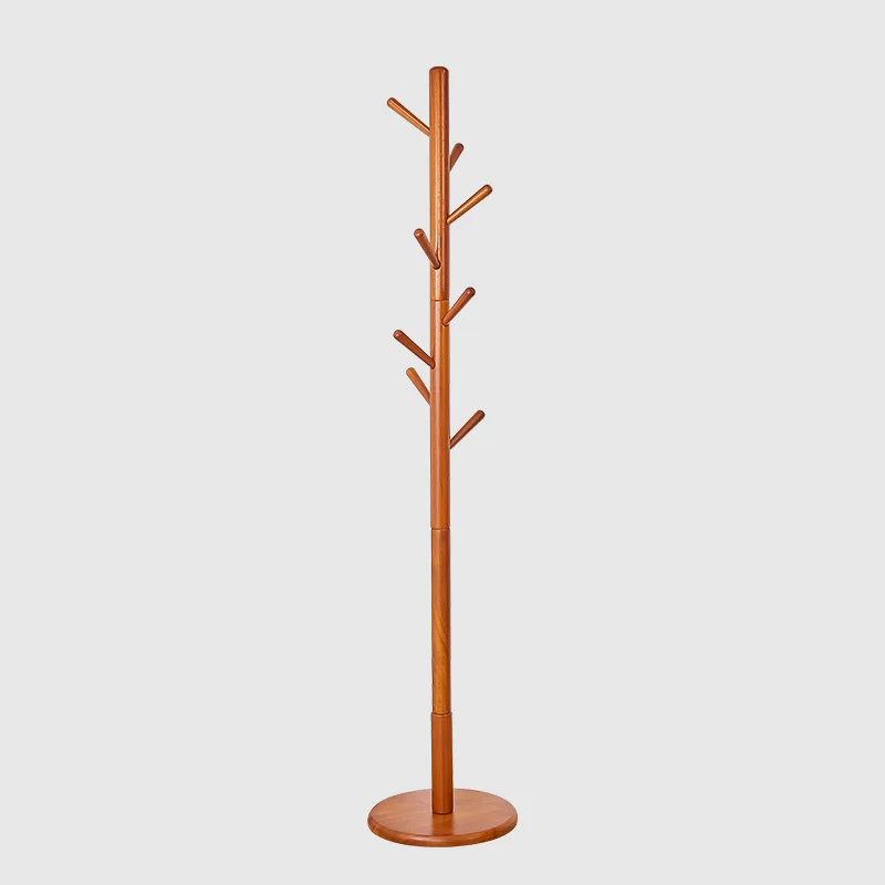

Simple solid wood hangers, floor-to-ceiling bedroom hangers, dormitory home office