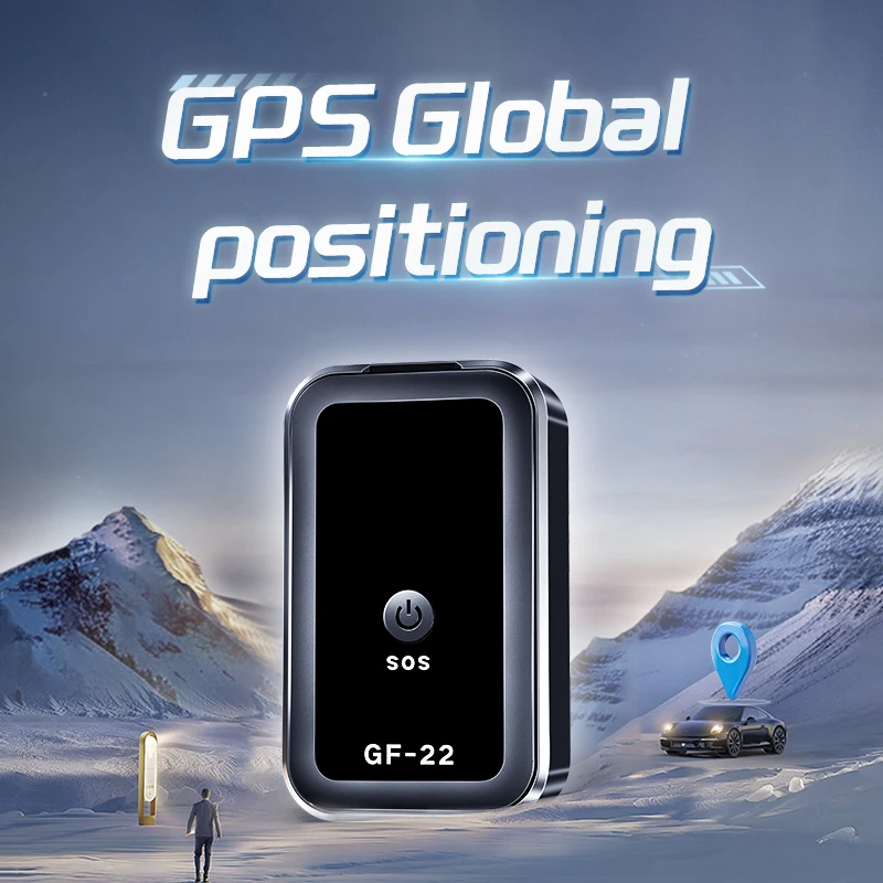 Mini GF22 Car Tracker Motorcycle Magnetic GPS Locator Anti-Lost SOS Automatic Alarm Tracking Device SlMMessage Positioner