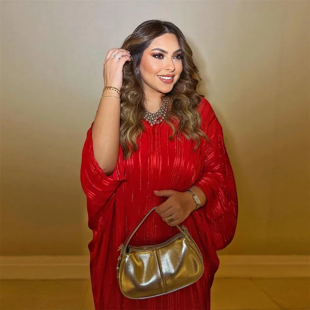 رمضان عباية لامعة فستان 2 قطعة مجموعة النساء دبي قفطان عيد عبايات إسلامية رداء عربي قفطان مغربي قفطان ثوب حفلة كيبيا #3