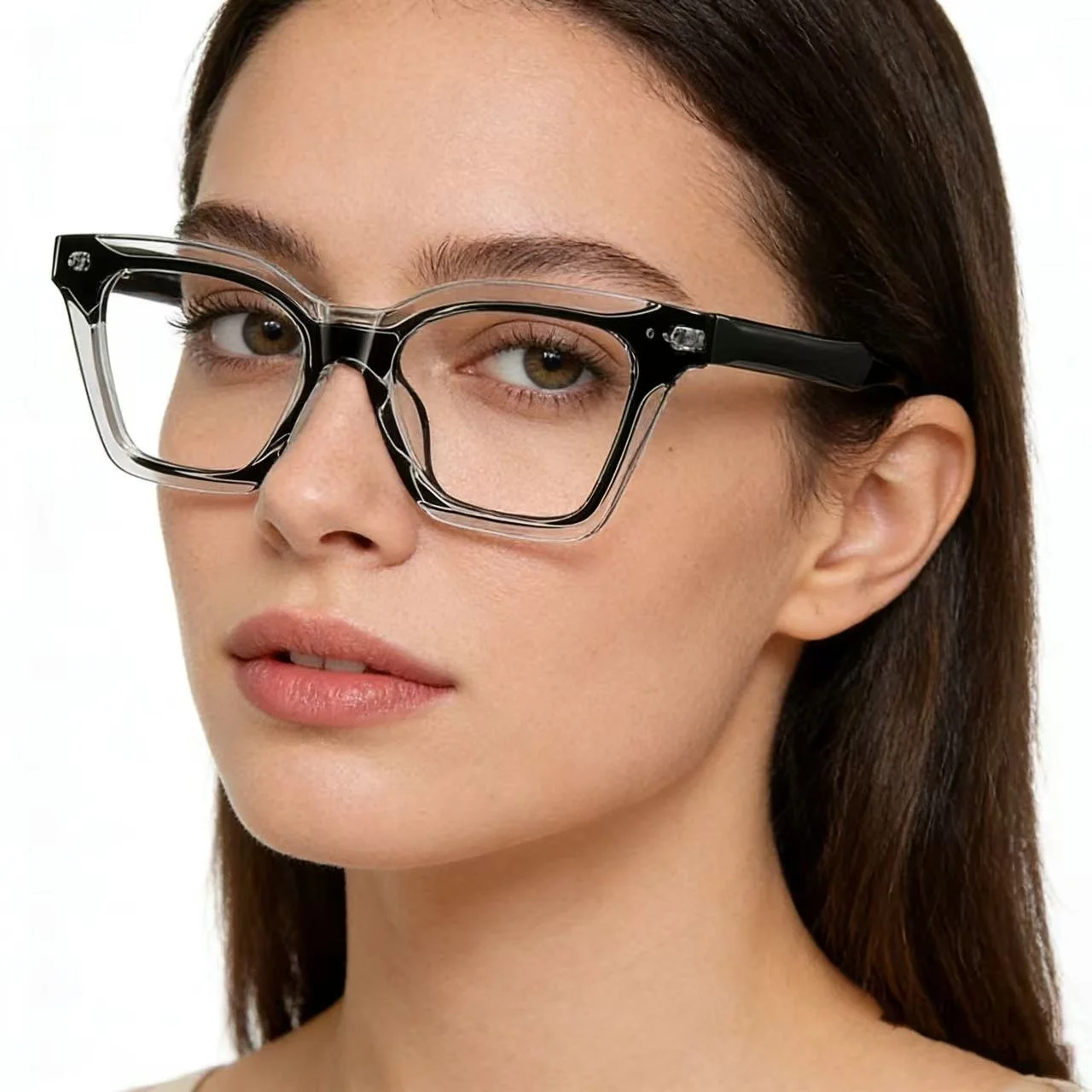 

Оправа для очков в стиле ретро для женщин, очки для чтения, анти-синий свет, очки для близорукости TR90, оптические очки по рецепту