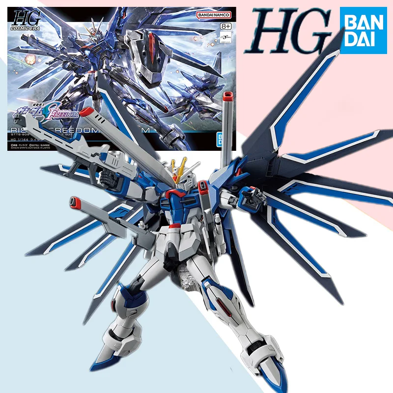 

BANDAI оригинальный HGUC 1/144 аниме мобильный костюм, поднимающаяся модель, набор для сборки, экшн-фигурка, игрушки, подарки для детей