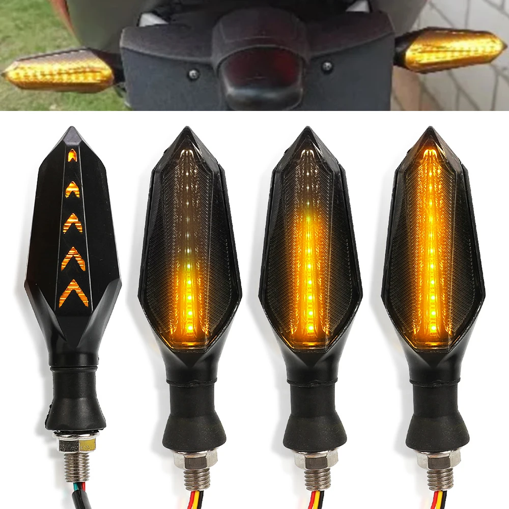 4 Pieces 10mm Motorcycle Turn Signal Lights Indicator Flasher Lamp FOR KTM 950 Supermoto 690 Enduro R 990 Supermoto T 1190 RC8R