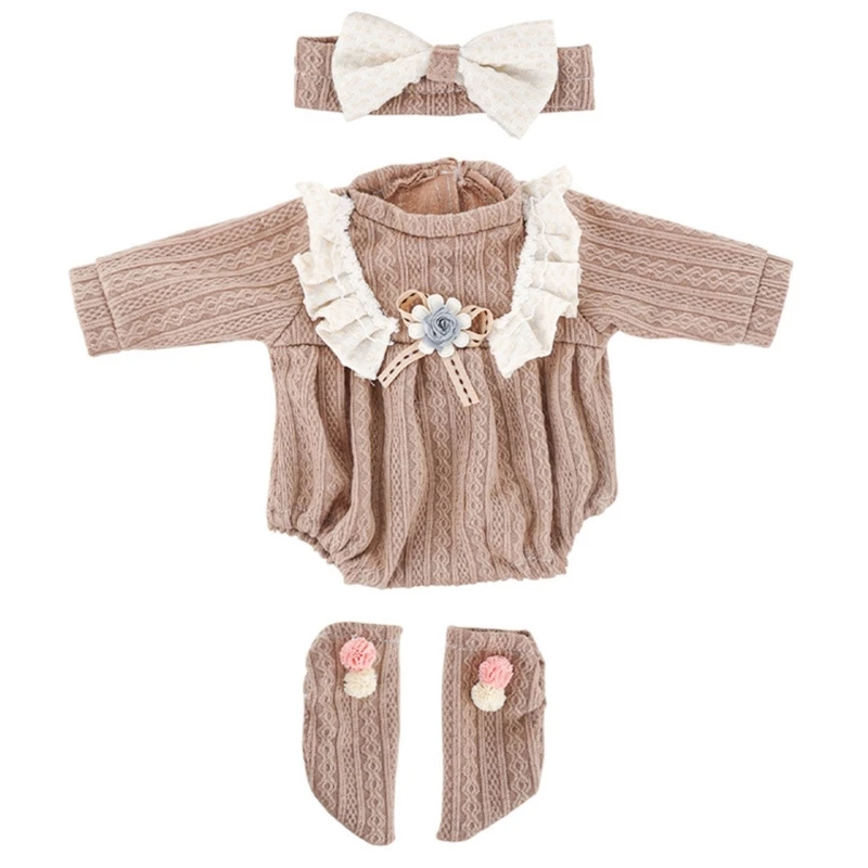 Vestiti per bambole outfit autunno inverno per bambole da 18 pollici per bambini fingono giochi da gioco giocattolo