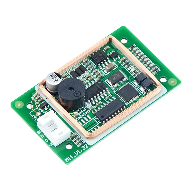 USB RFID Reader Module ID Card+IC Card Reader 13.56Mhz 125Khz Smart Card Reader RS232 Support Window Linux System-WDL