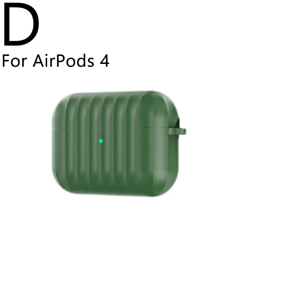 TPU สําหรับ Apple AirPods4 Magic Box Series เคสป้องกันหูฟัง 360 °   ป้องกันฝุ่นและรอยขีดข่วนแบบเต็มรูปแบบ K6W5