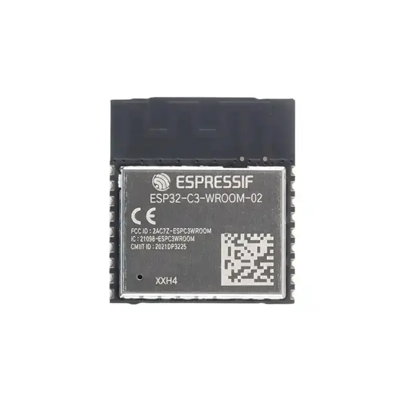 ESP32-C3-WROOM-02 02u H4 N4 ESP32-C3 Esp32 2.4Ghz Ble 5.0 Wifi Draadloze Module Uart I2c I 2S 4Mb Spi Flash