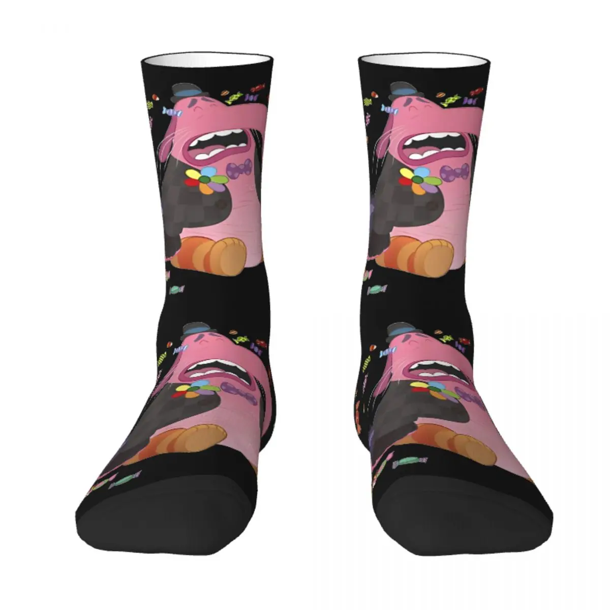 Inside Out Bing Bong Crying Candy Socks Casual Stockings Autumn Non Skid Unisex Men Socks Breathable Printed Outdoor Socks