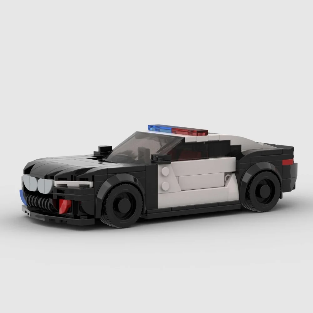 318PCS Auto Spielzeug DIY Stadt auto Bausteine 318PCS Stadt Polizei Auto Spielzeug DIY Stadt auto Bausteine