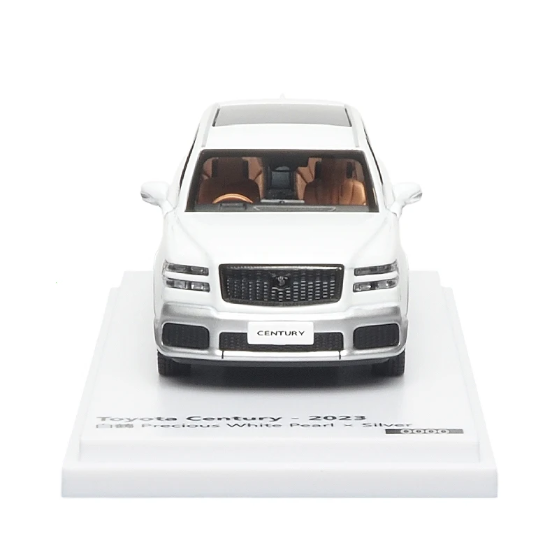 AR Box 1:64 Toyota Century SUV “Crane & Phoenix” 2023 G70 Modello di veicolo di lusso in lega con guida a sinistra per collezionisti di lusso JDM