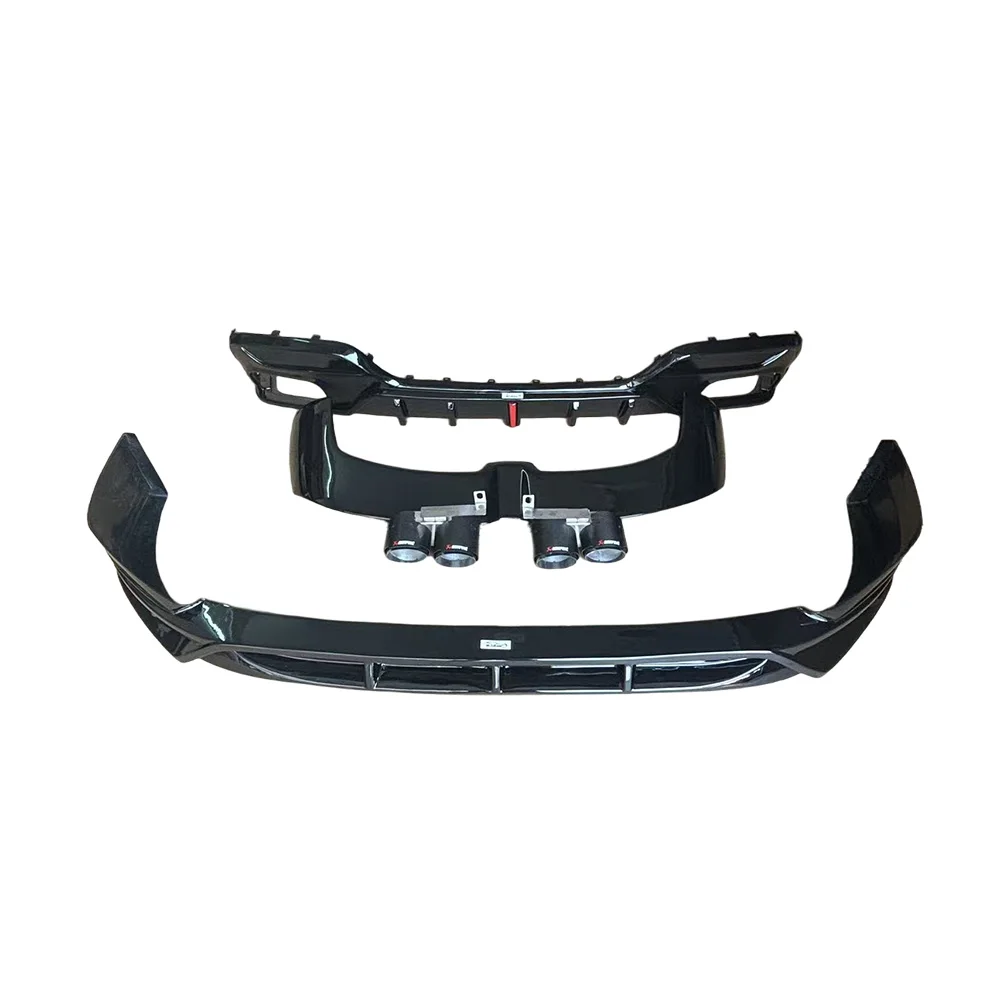 

Модифицированный задний спойлер-бампер (накладка на выхлопную трубу) для Chery Tiggo 9, комплект обвеса