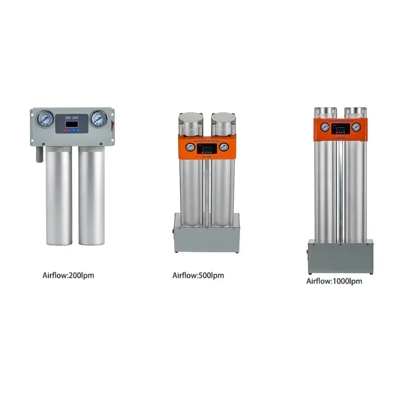 

Best sell dvanced Innovative Design Low Failure Rate 200lpm Desiccant ir Dryer -40 ℃ Dew Point Mini Heatless dsorption i