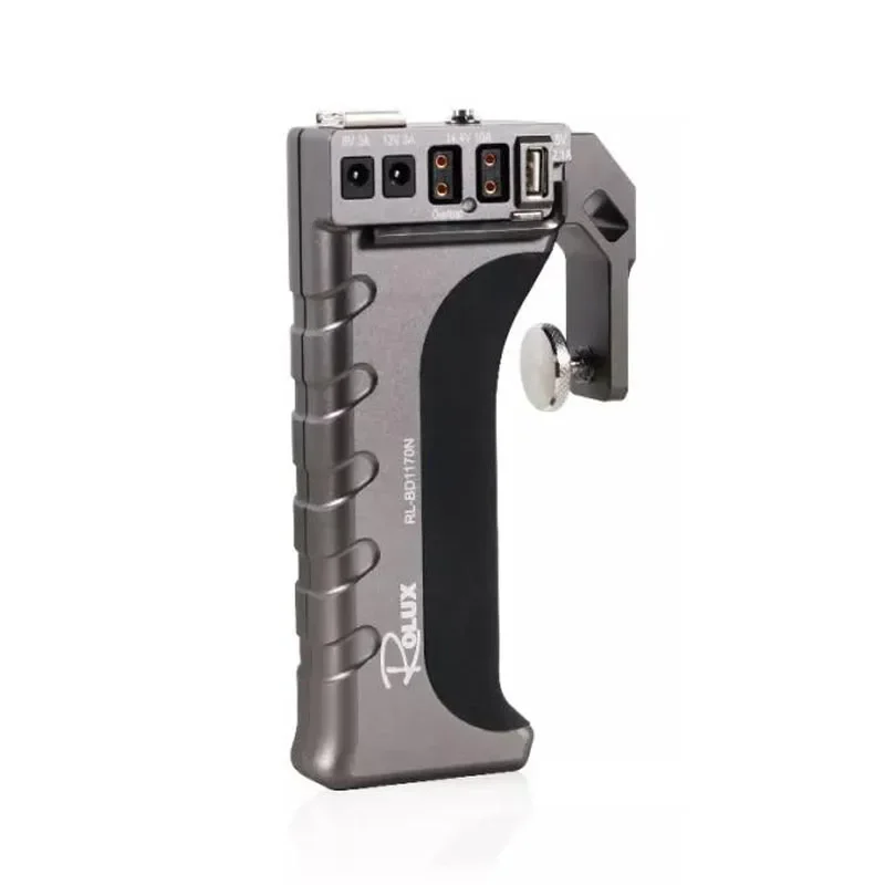 ROLUX RL-BD1170N Batteria Girp Maniglia superiore per Bmpcc 4K 6K Gabbia per fotocamera Maniglia di alimentazione Batteria Girp