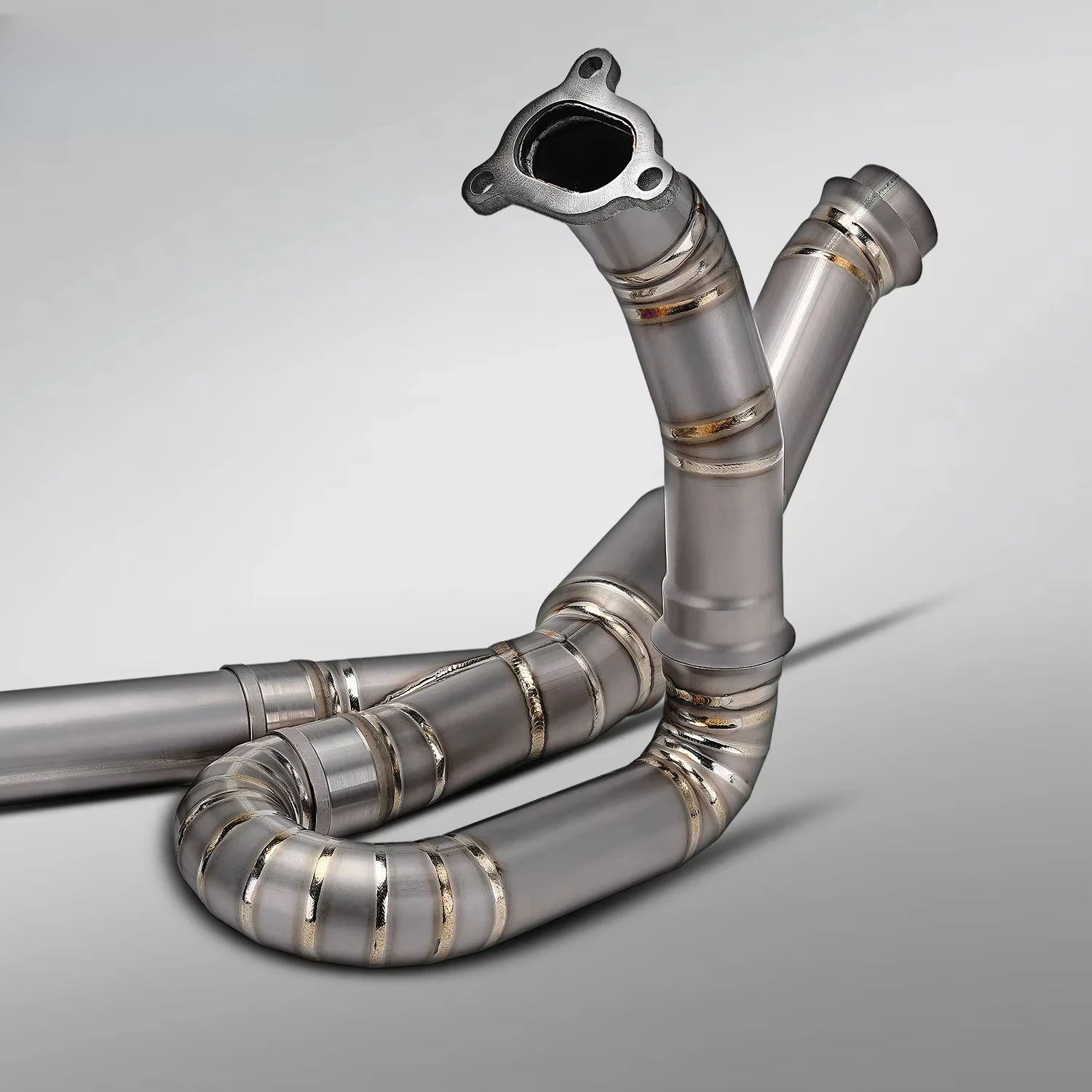 For 1050 1090 1190 1290 ADVENTURE 1290 ADV 2017-2020 Motorcycle Exhaust Manifold Ti Alloy Silver Modification System