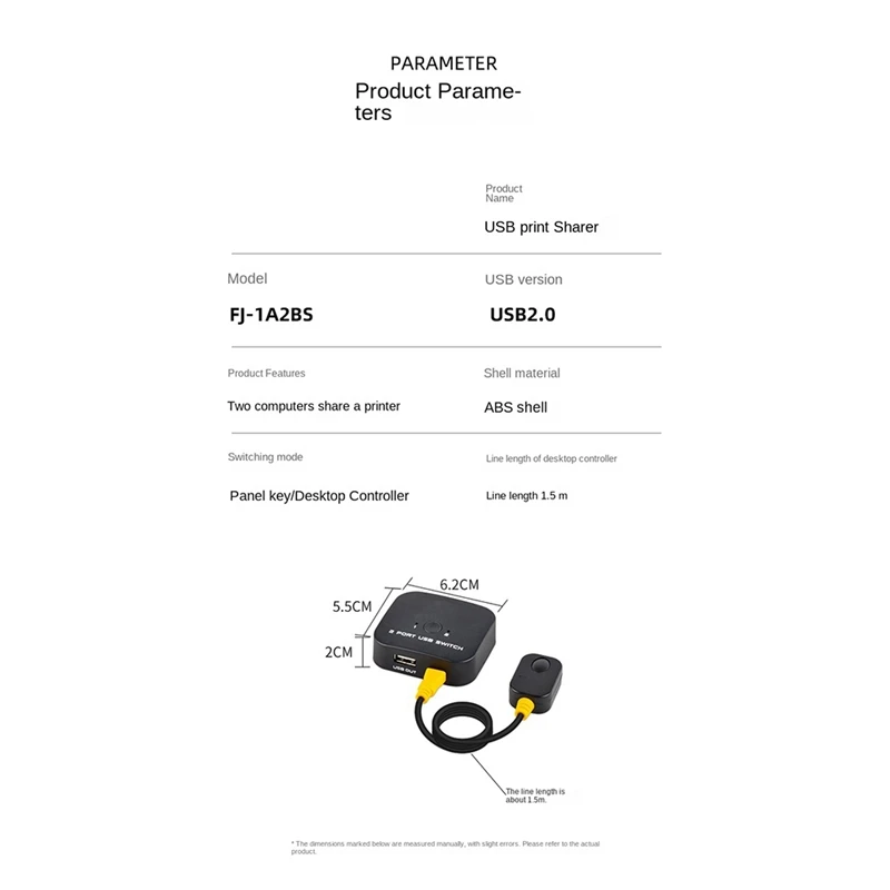 USB Kvmswitcher Adapter KVM Switch For Computer Keyboard Mouse Sharer Controller