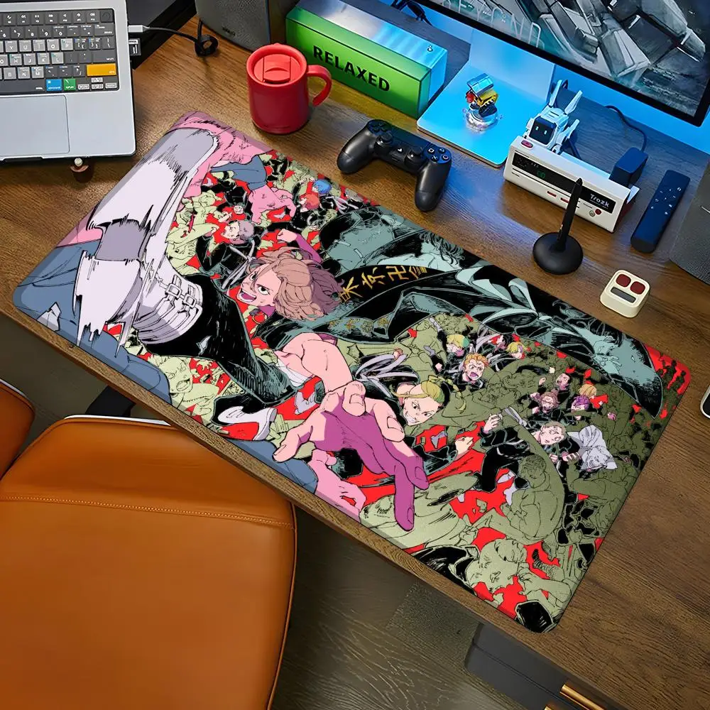 

Коврик для мыши с рисунком Токио Мстители, игровой коврик для мыши, абстрактный большой коврик для мыши 800x400x2 мм, геймерский XXL Mause, ковер, ПК, стол