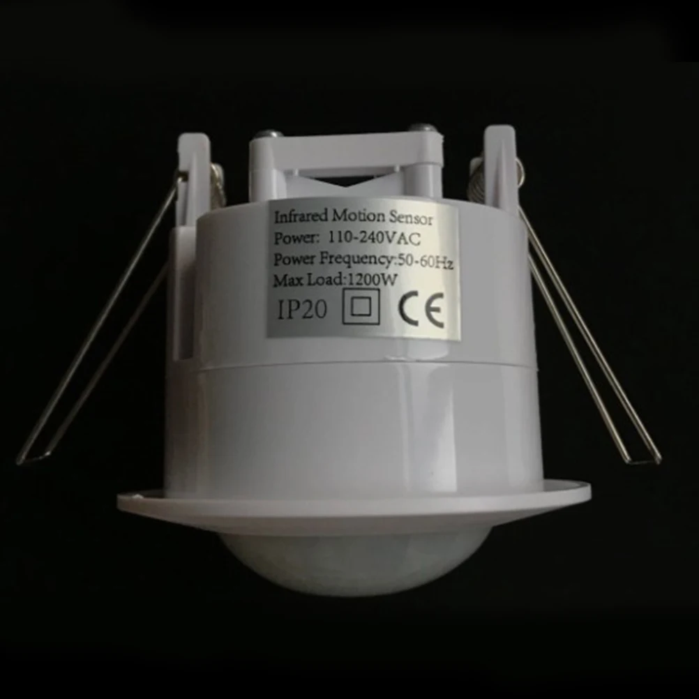 

Smart Motion Sensor Light Switch Ceiling Mounted Body Infrared Saving Easy Install For Corridor Toilet Garage
