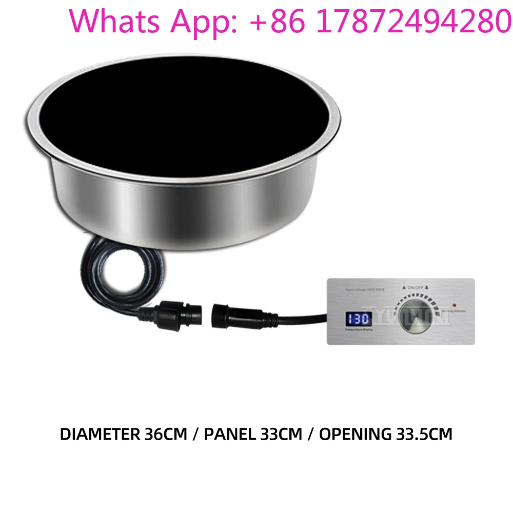 Embedded Insulation Board Commercial Food Insulation Machine Circular Stove Intelligent Insulation Furnace