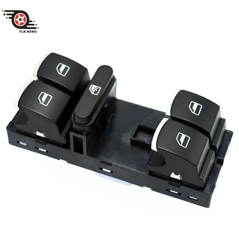 3C8959857 Power Window Switch For VW PASSAT Jetta Golf Tiguan Seat ALTEA IBIZA