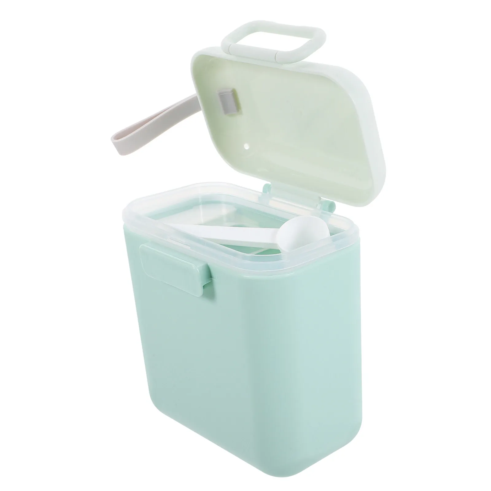 400Ml Portable Formula Container for Travel Airtight Powder Dispenser on-The-Go Baby Feeding Storage Bpa-Free PP Silicone